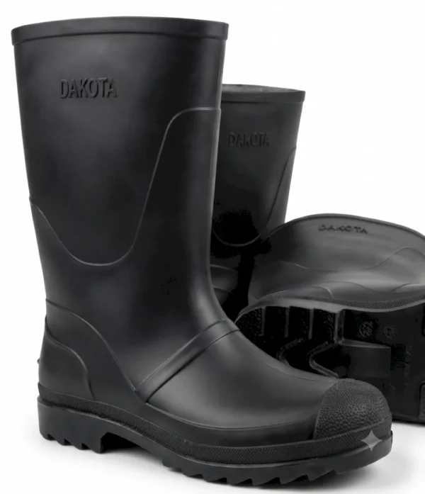 Botas De Hule Negras